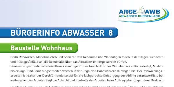 Read more about the article Bürgerinfo – Baustelle Wohnhaus
